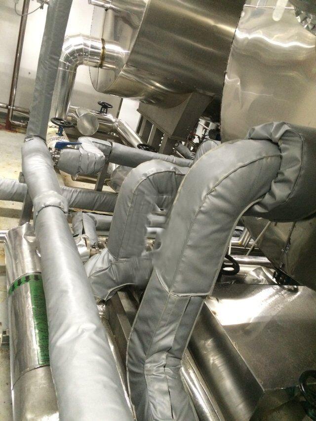 威耐斯保温 可拆卸蒸汽阀门保温套隔热罩柔