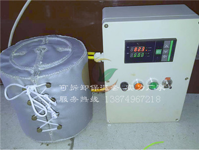 可拆卸电伴热保温护套 保温方案定制